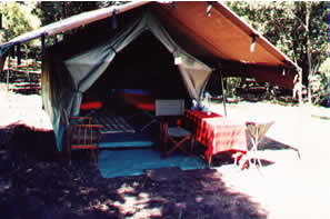 Camp Site at Masai Mara
